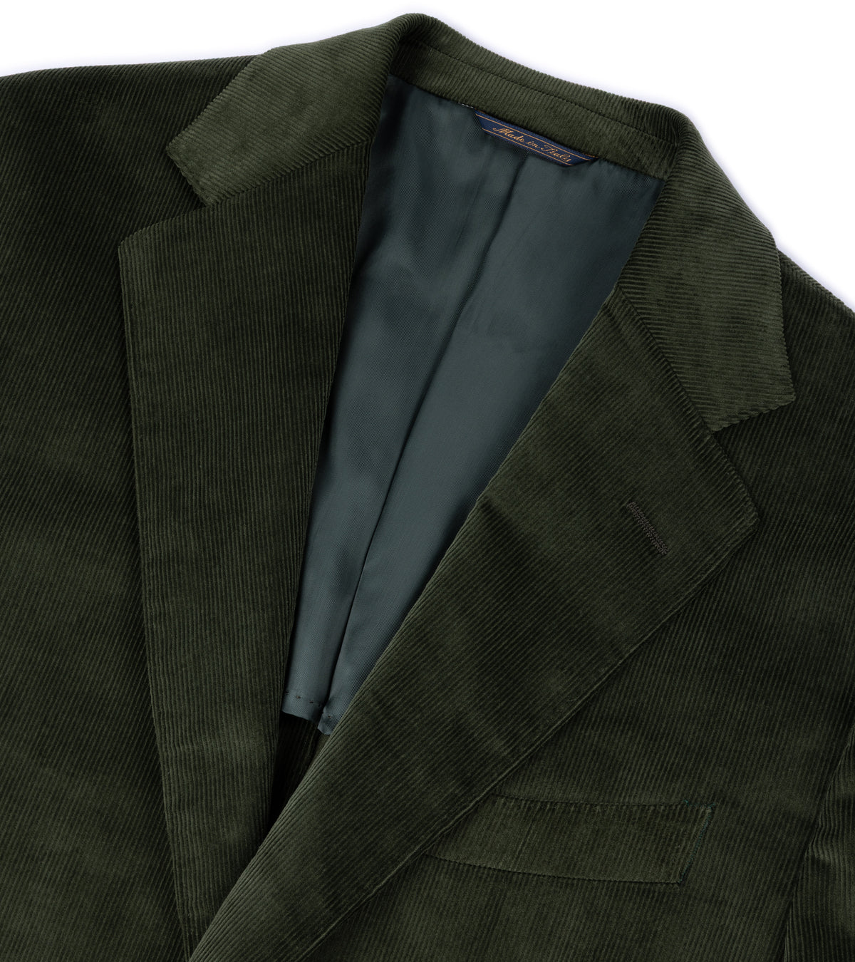 Trunk Hutton Cotton Corduroy Tailored Jacket: Olive