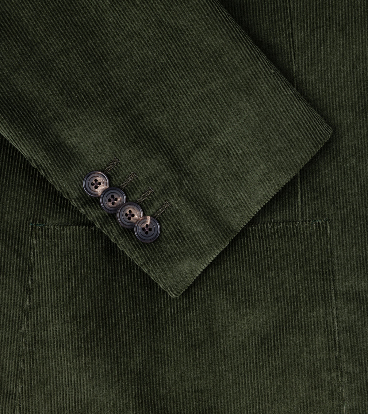 Trunk Hutton Cotton Corduroy Tailored Jacket: Olive