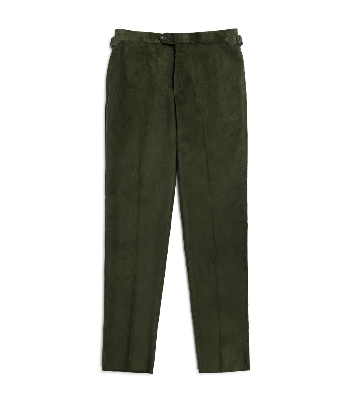 Trunk Hutton Cotton Corduroy Tailored Trousers: Olive