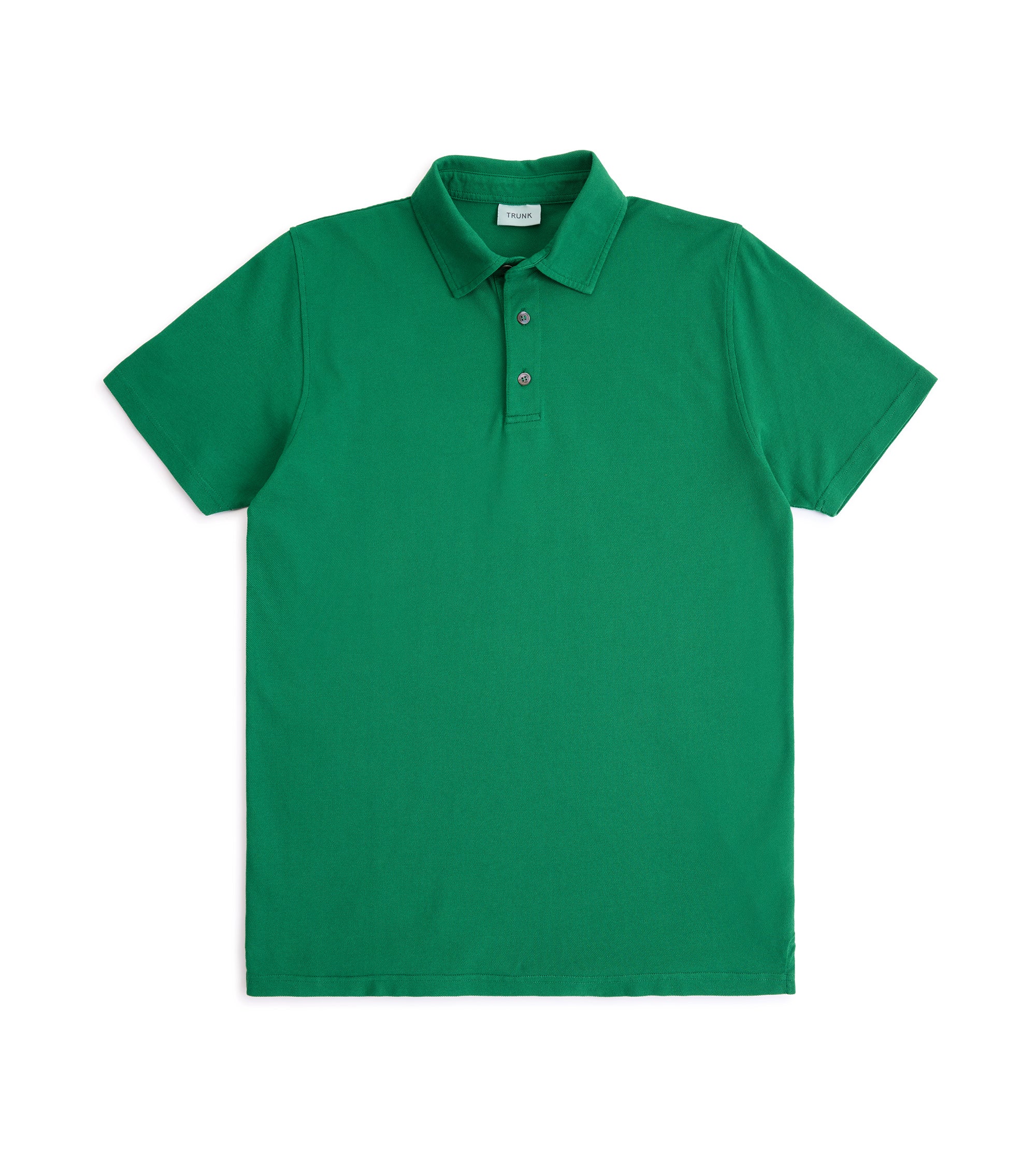 Trunk Moxon Short Sleeve Polo Shirt: Green