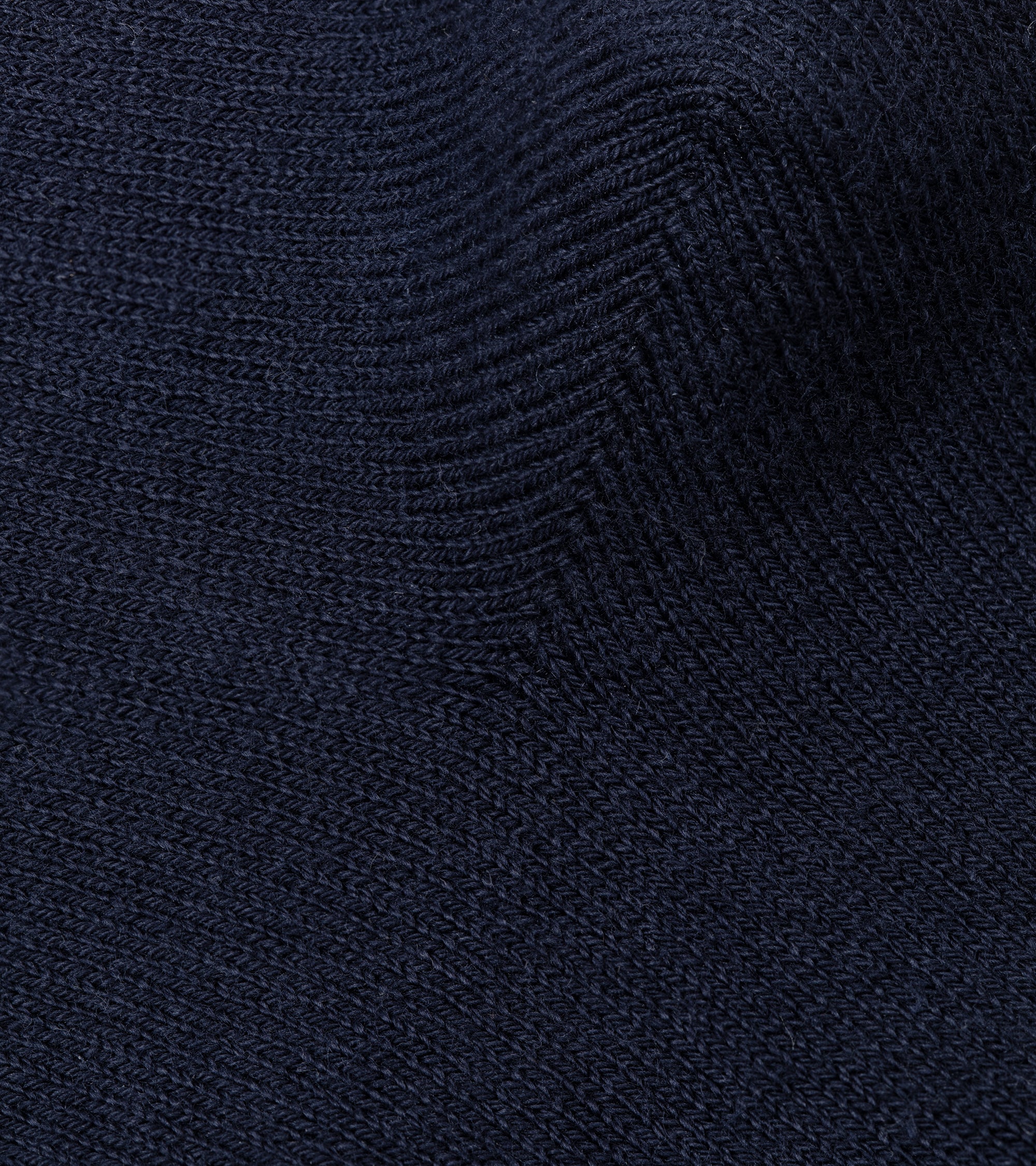 Trunk Plain Cotton Socks: Navy
