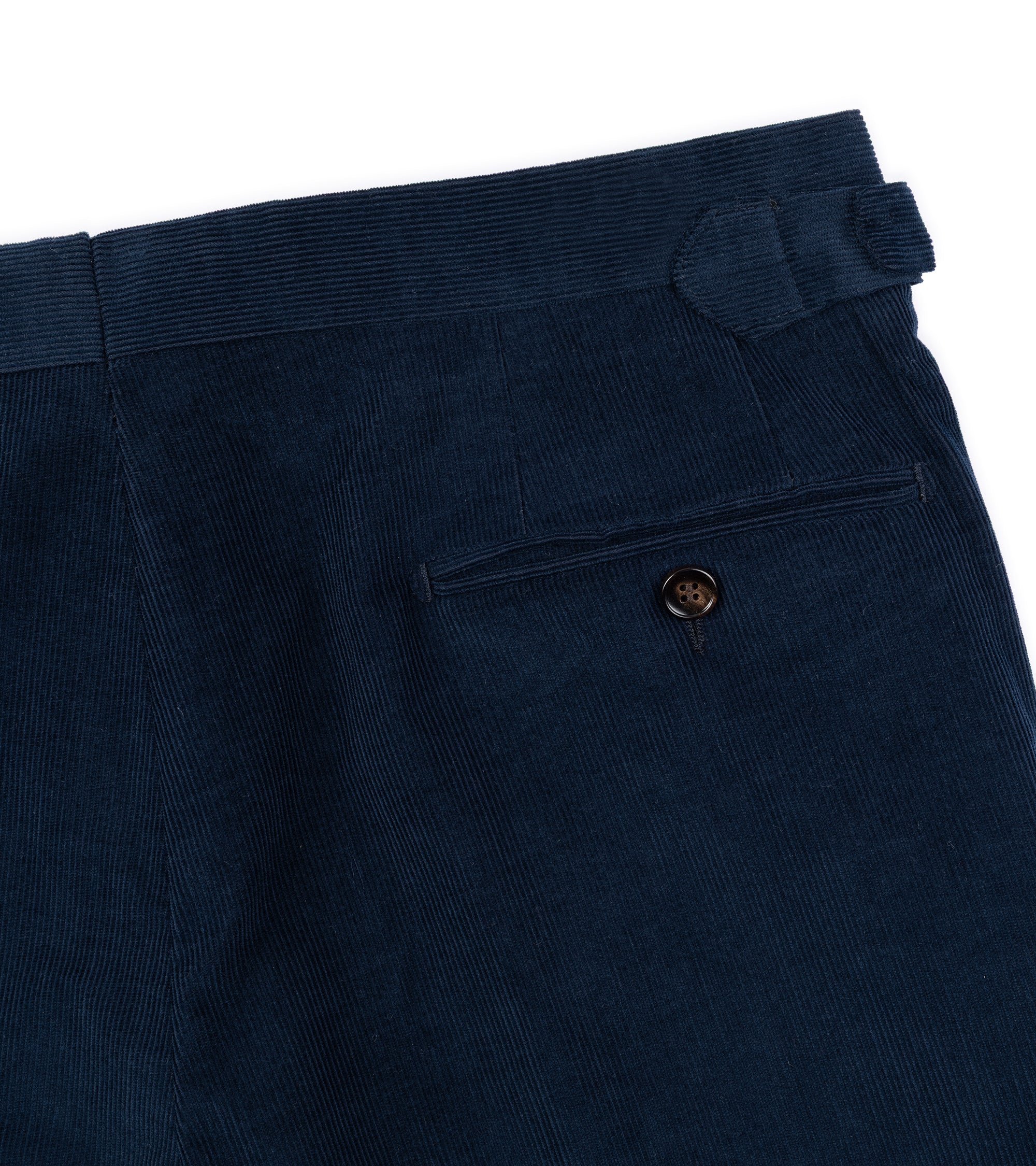 Trunk Walbrook Cotton Corduroy Suit Trousers: Navy