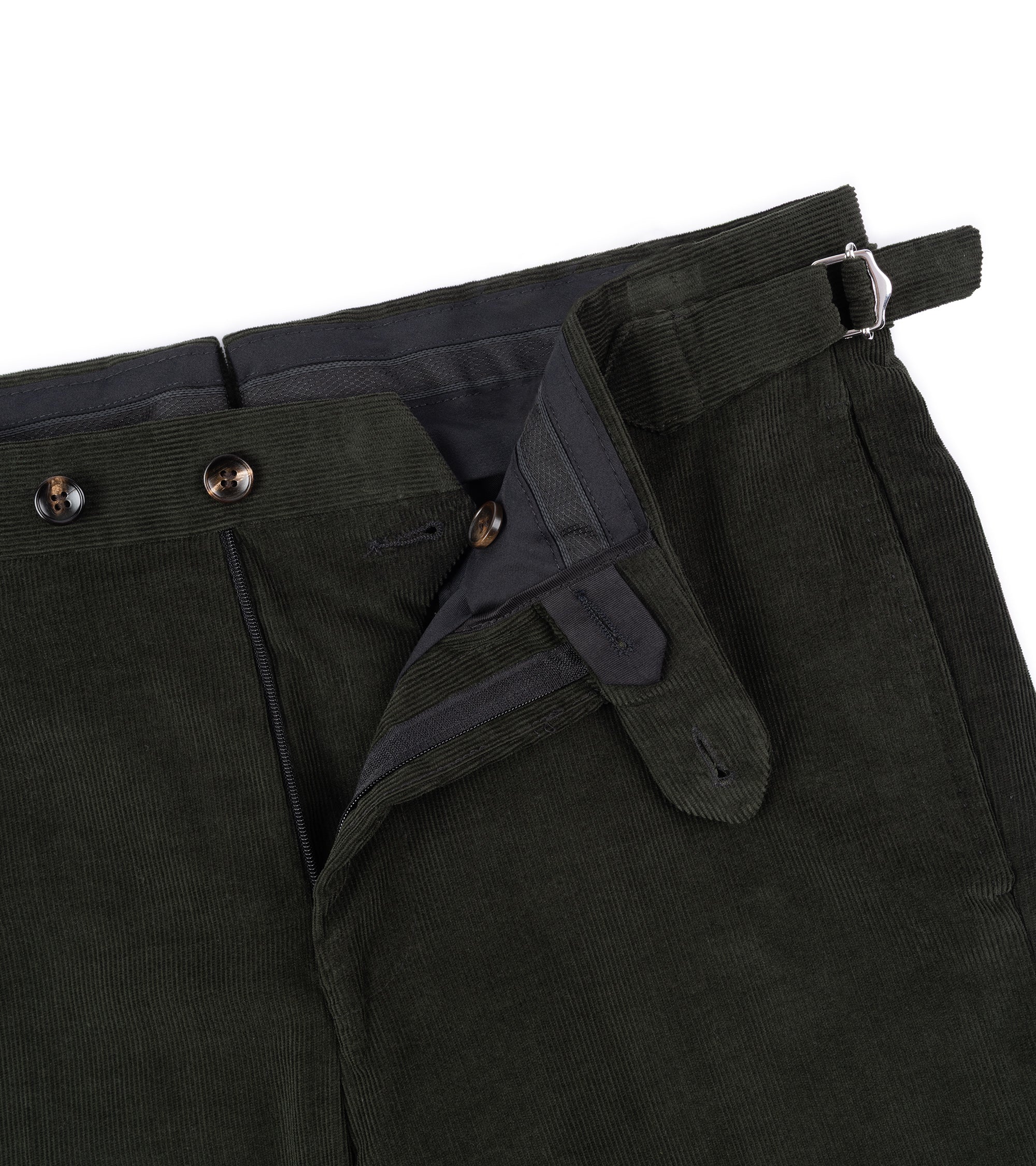 Trunk Walbrook Cotton Corduroy Suit Trousers: Olive