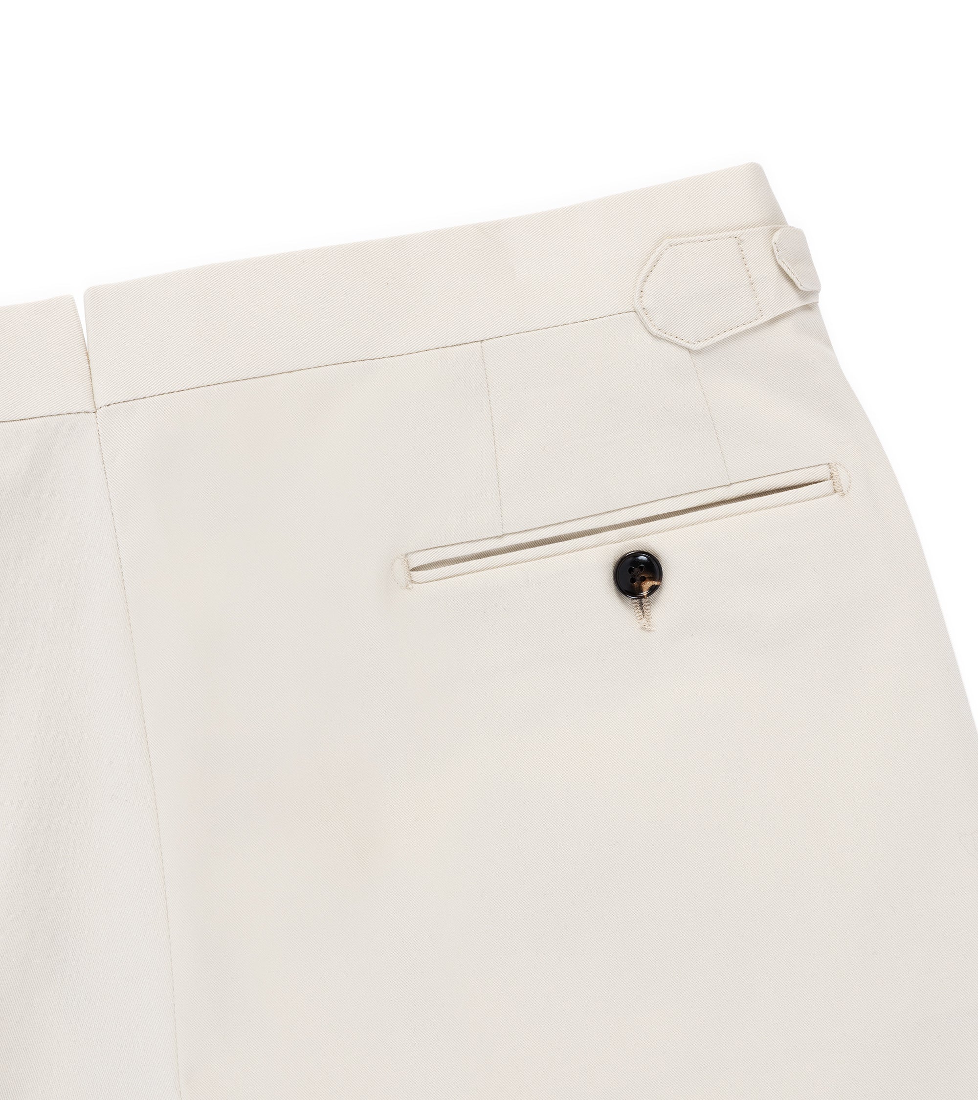 Trunk Walbrook Cotton Trousers: Light Beige