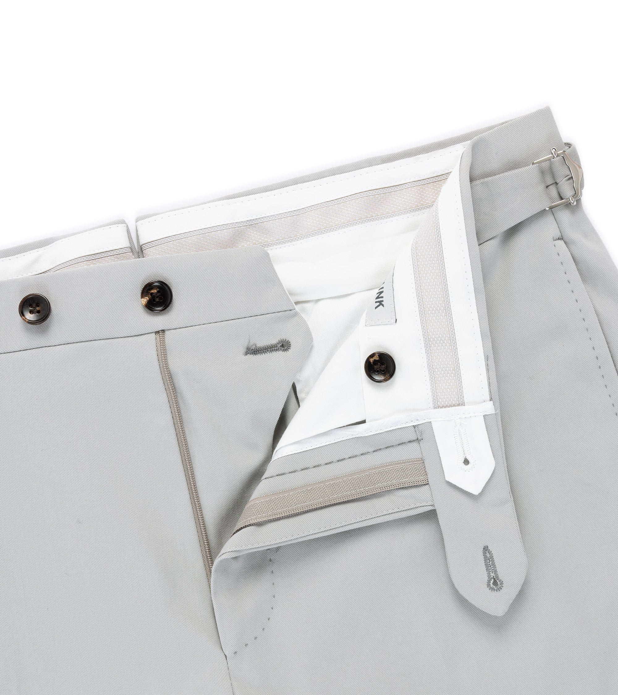 Trunk Walbrook Cotton Trousers: Light Grey