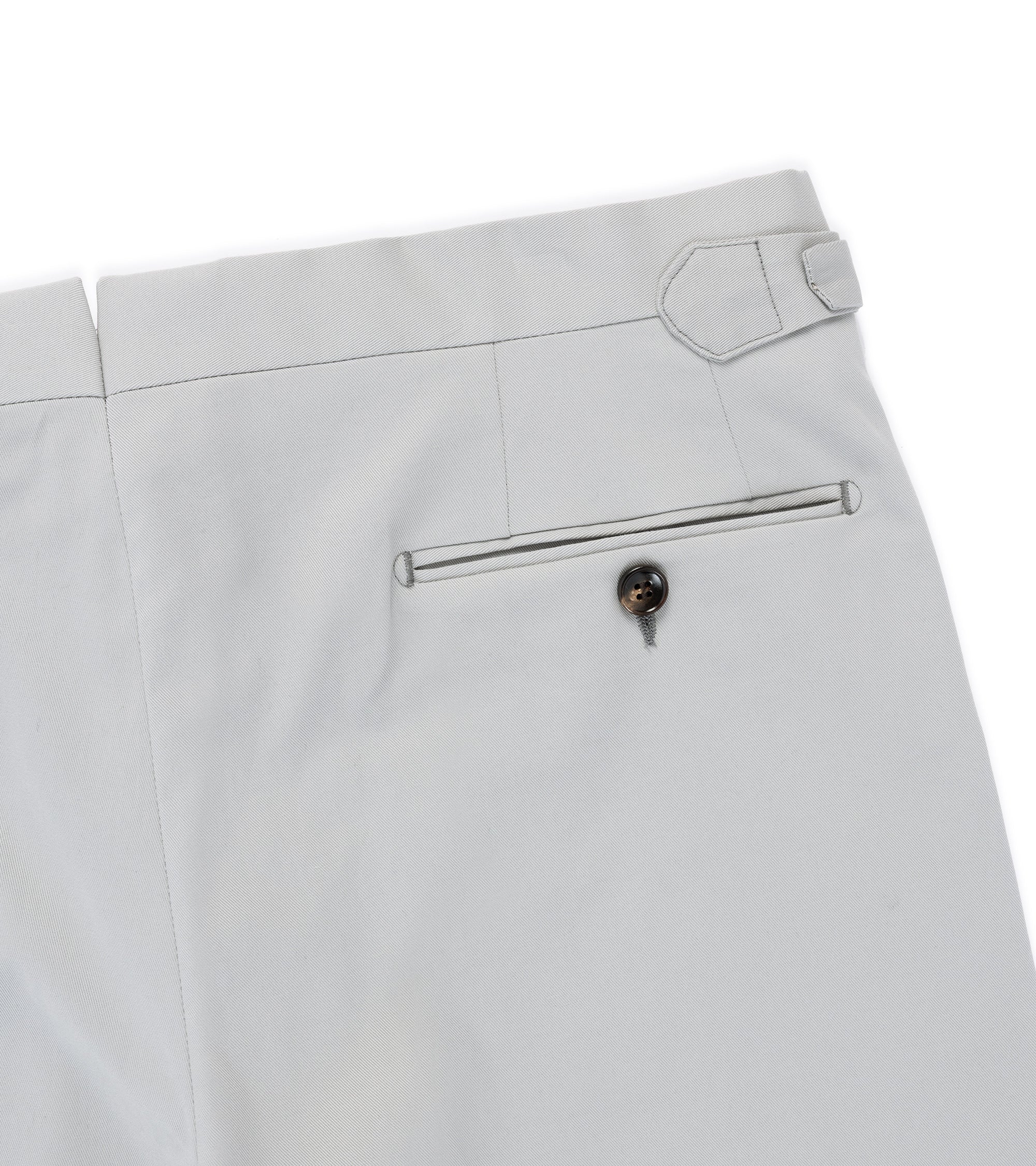 Trunk Walbrook Cotton Trousers: Light Grey