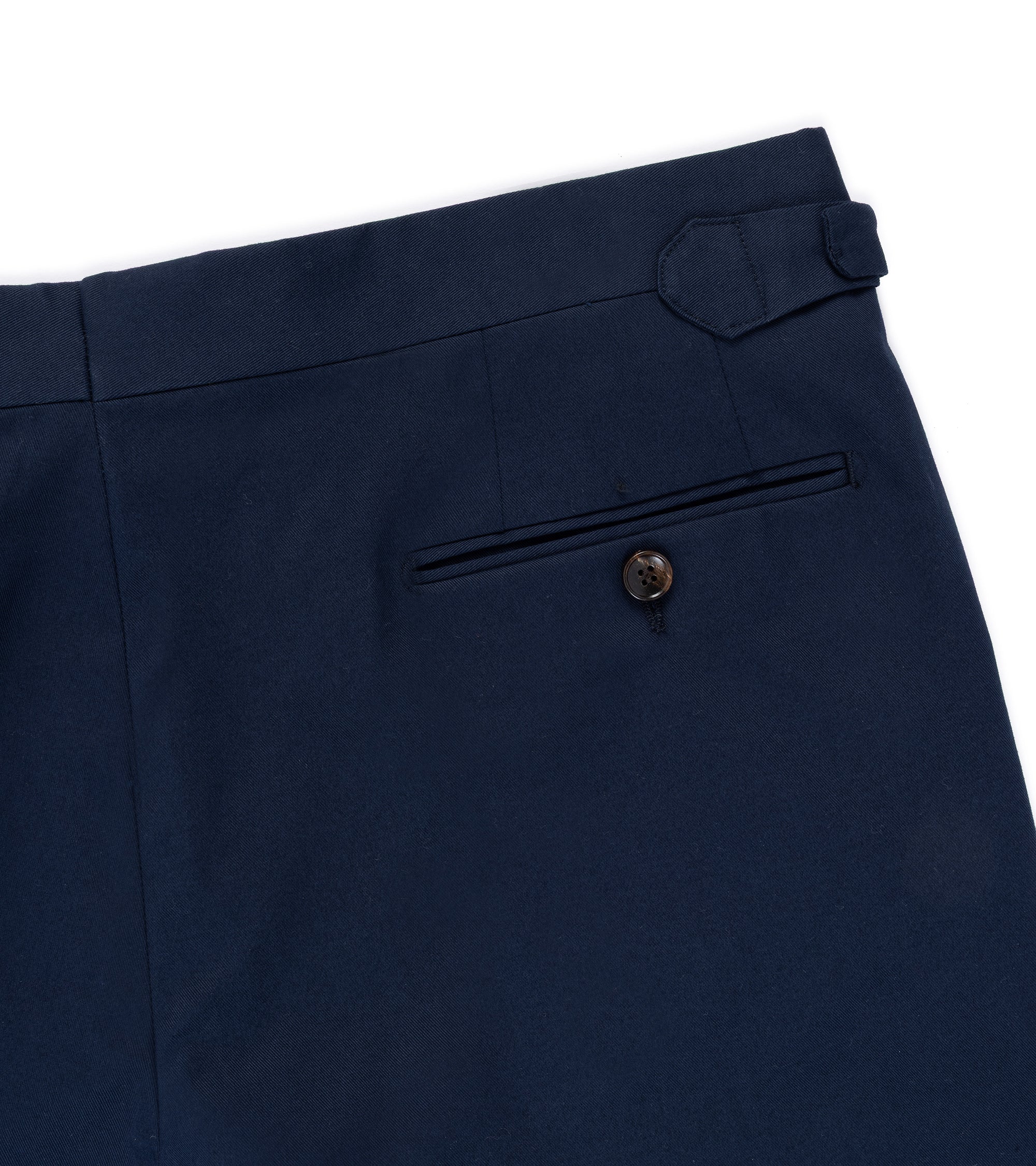 Trunk Walbrook Cotton Trousers: Navy