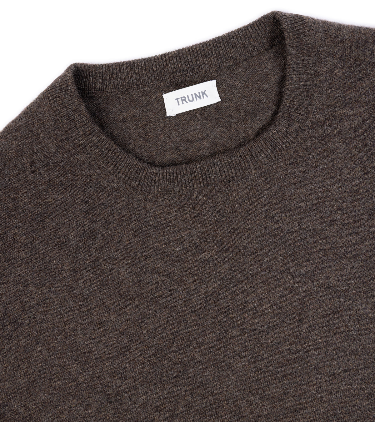 Trunk Walden Geelong Crew Neck Sweater: Brown