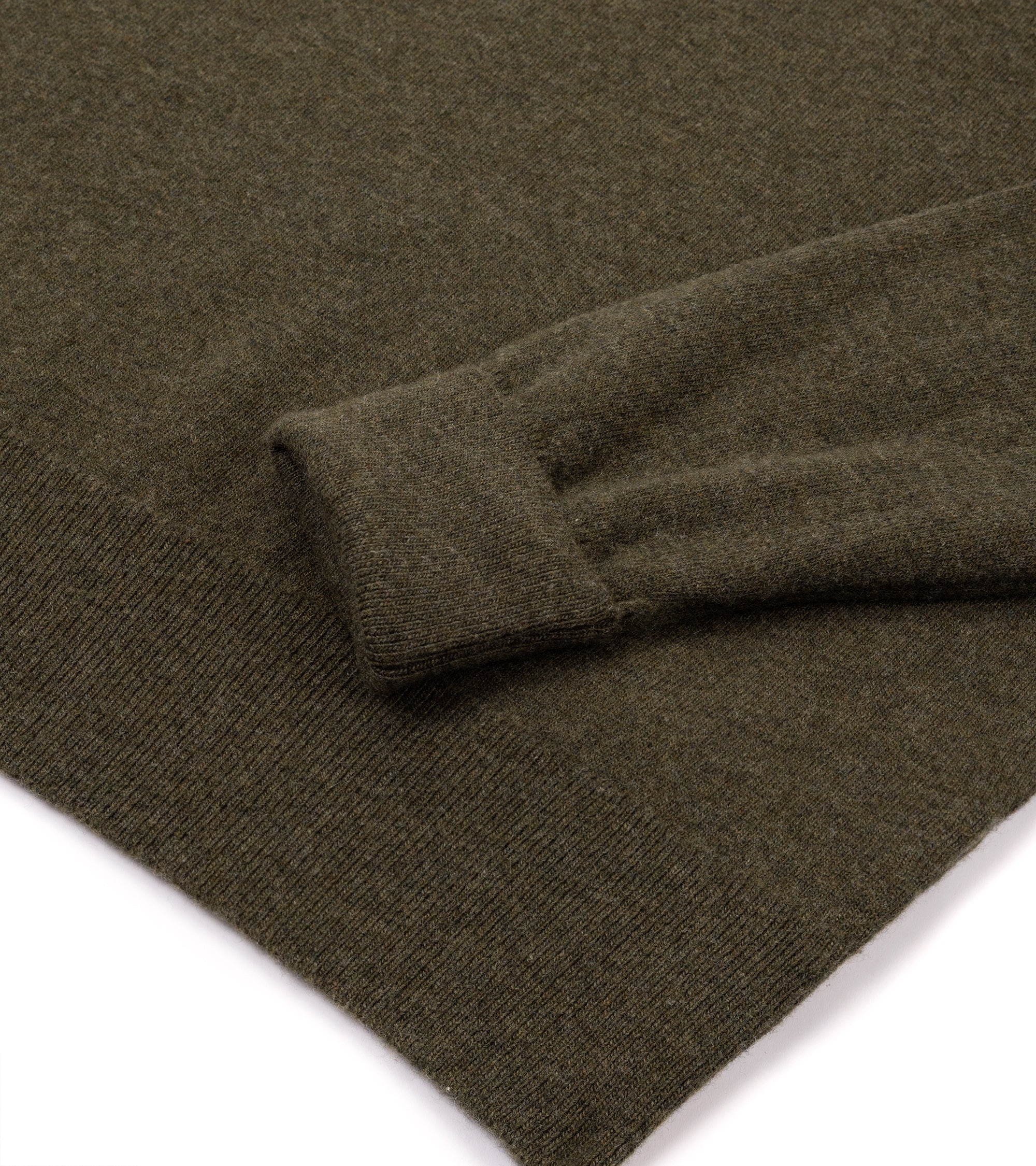 Trunk Walden Geelong Crew Neck Sweater: Olive Green