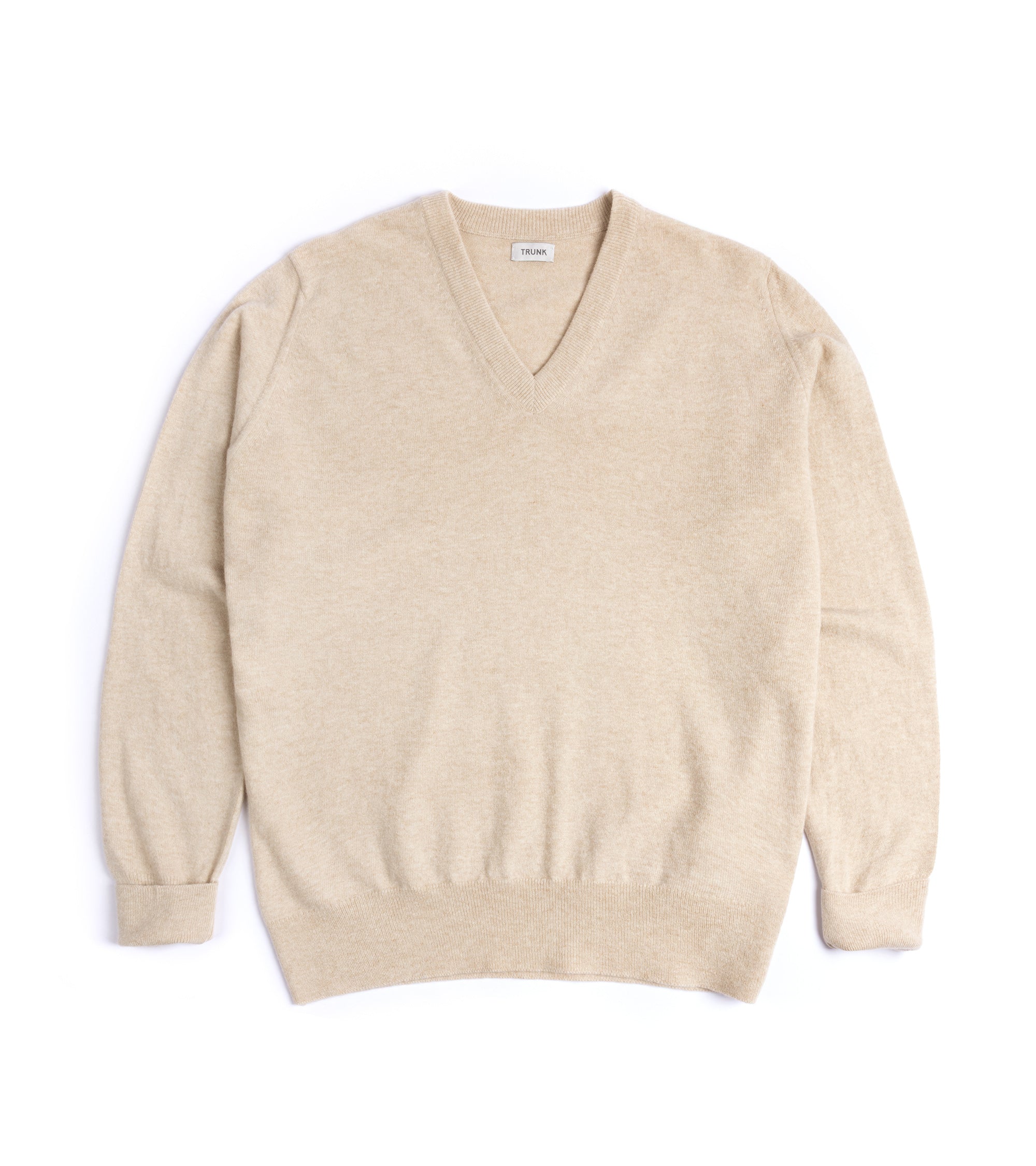 Trunk Walden Geelong V Neck Sweater: Oatmeal