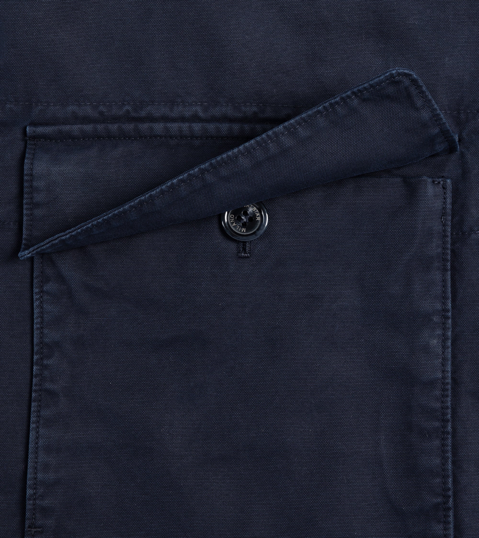 Valstar Nils Cotton Canvas Barn Jacket: Navy