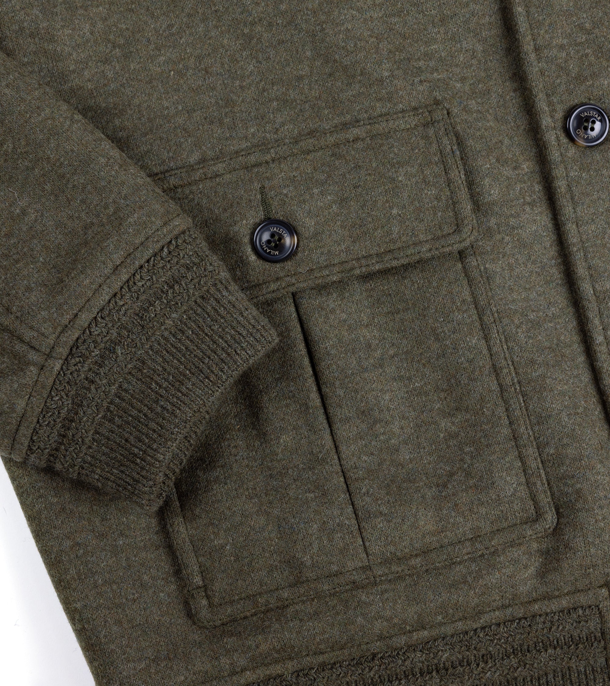 Valstar Valstarino Wool Jersey Jacket: Olive
