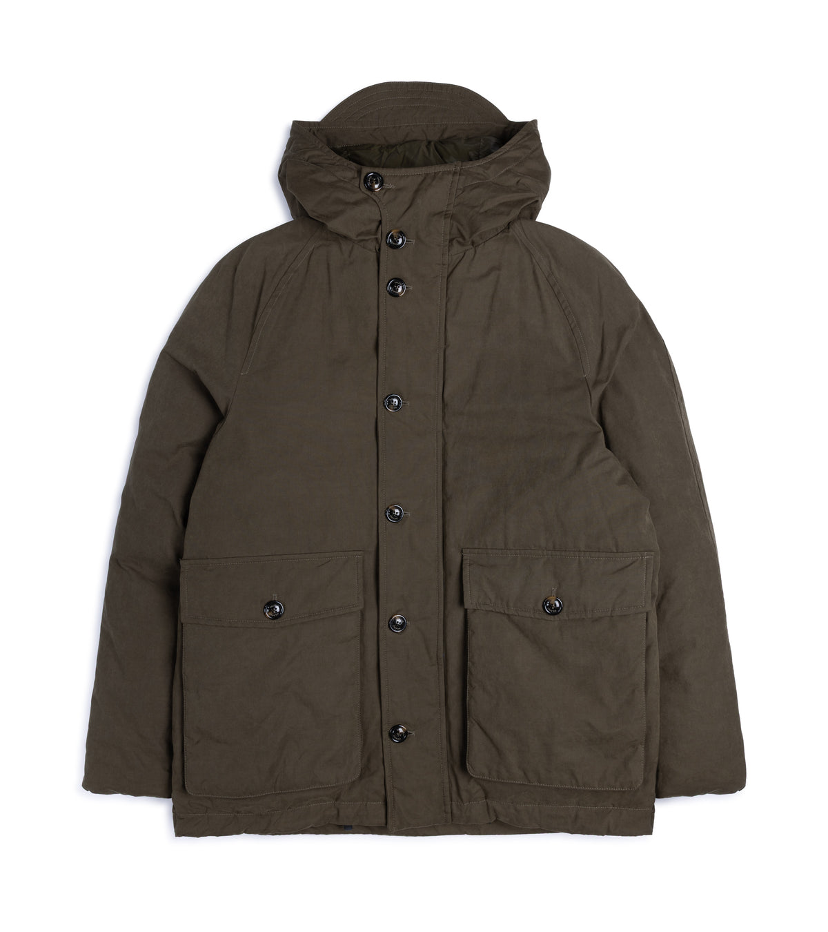 Valstar Liam Water-Repellent Waxed Cotton Down Padded Parka: Olive