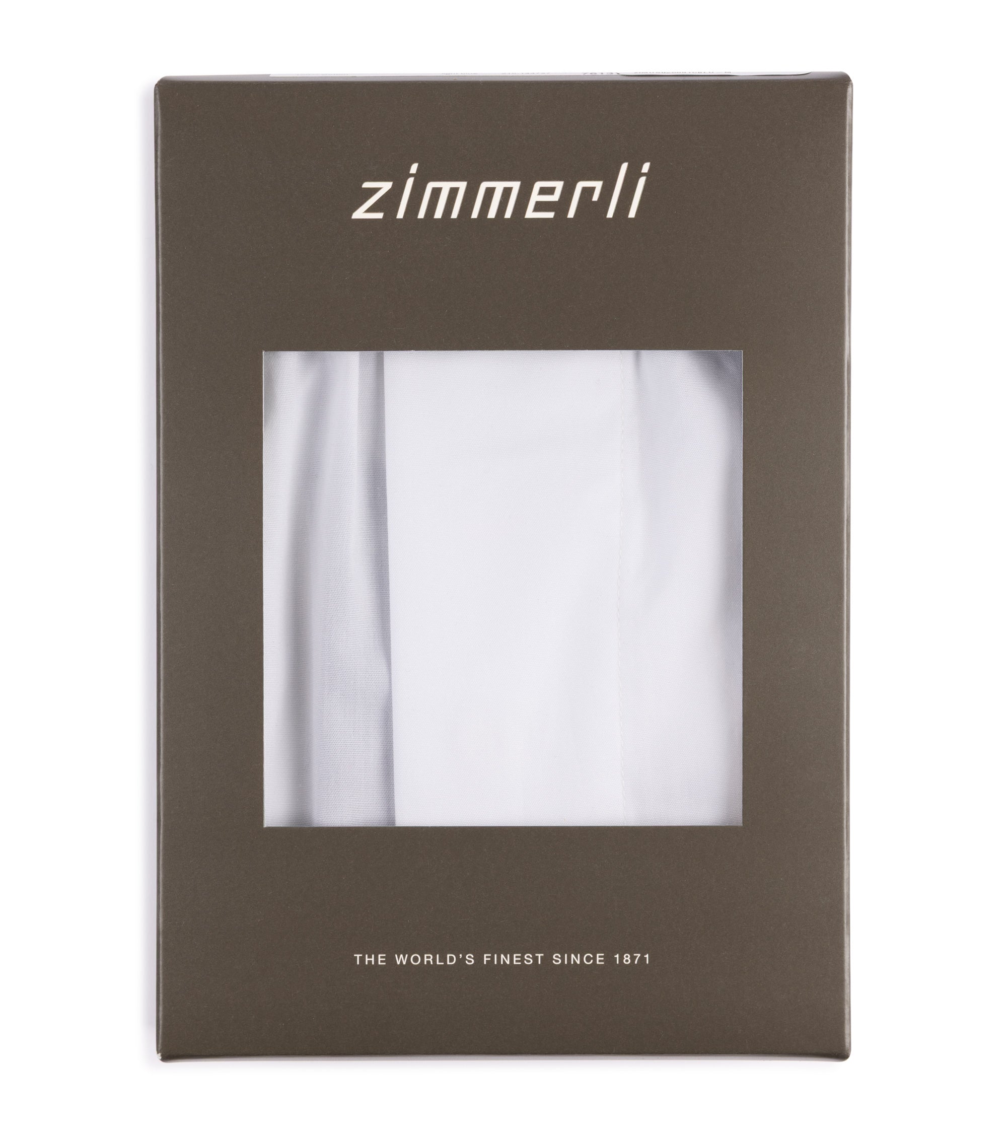 Zimmerli Cotton Boxer Shorts: White