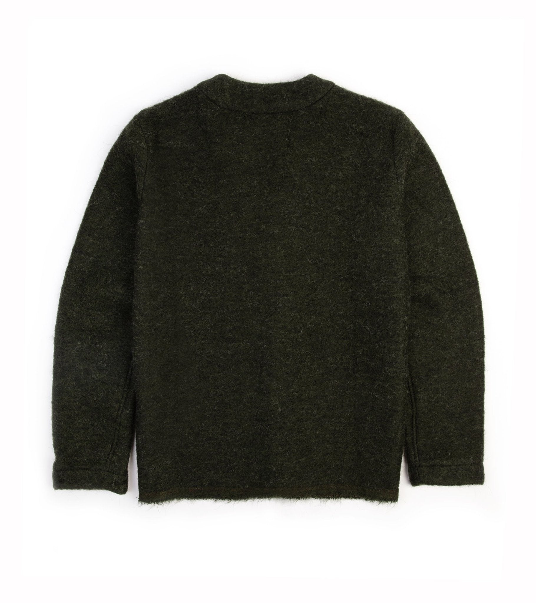 A Kind of Guise Kura Wool Mix Cardigan: Fuzzy Forest - Trunk Clothiers