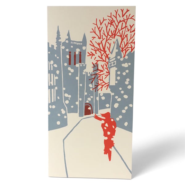 Cambridge Imprint Christmas Card: Cambridge Winter