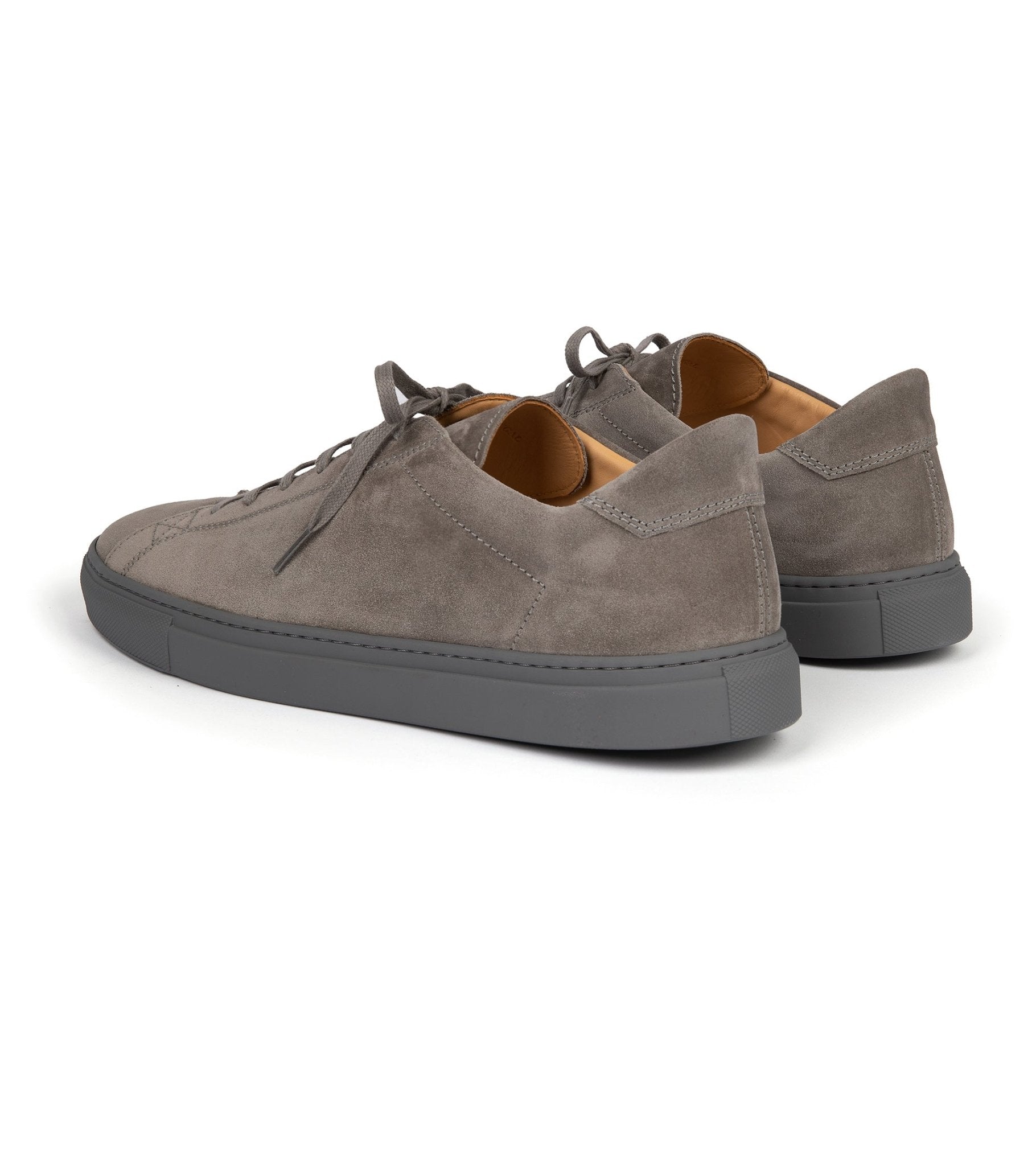 CQP Racquet Sr Suede Sneaker: Granite - Trunk Clothiers