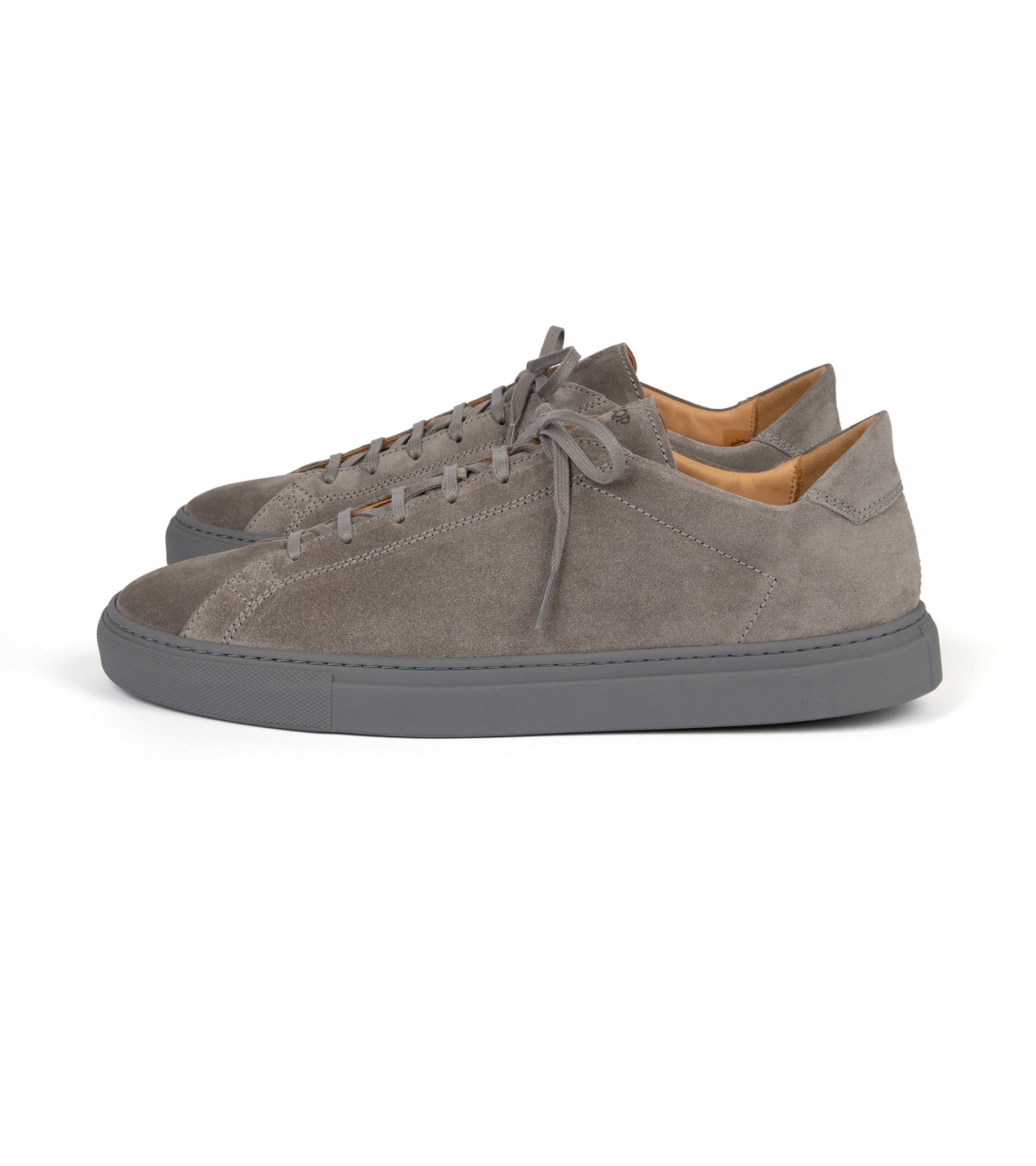 CQP Racquet Sr Suede Sneaker: Granite - Trunk Clothiers