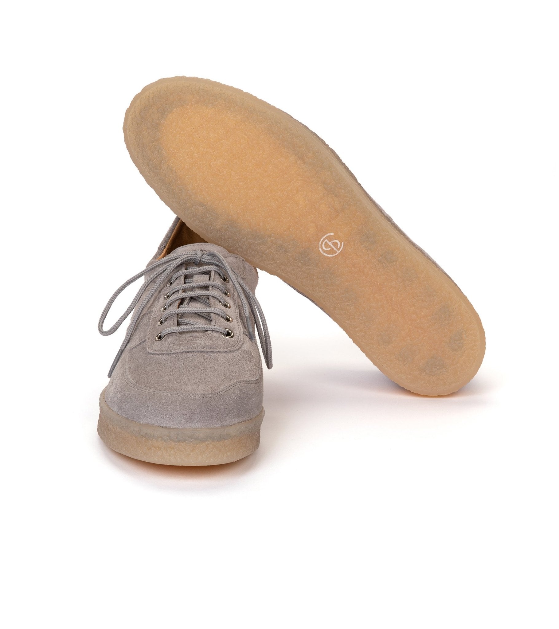CQP Roamer Suede Sneaker: Cement - Trunk Clothiers
