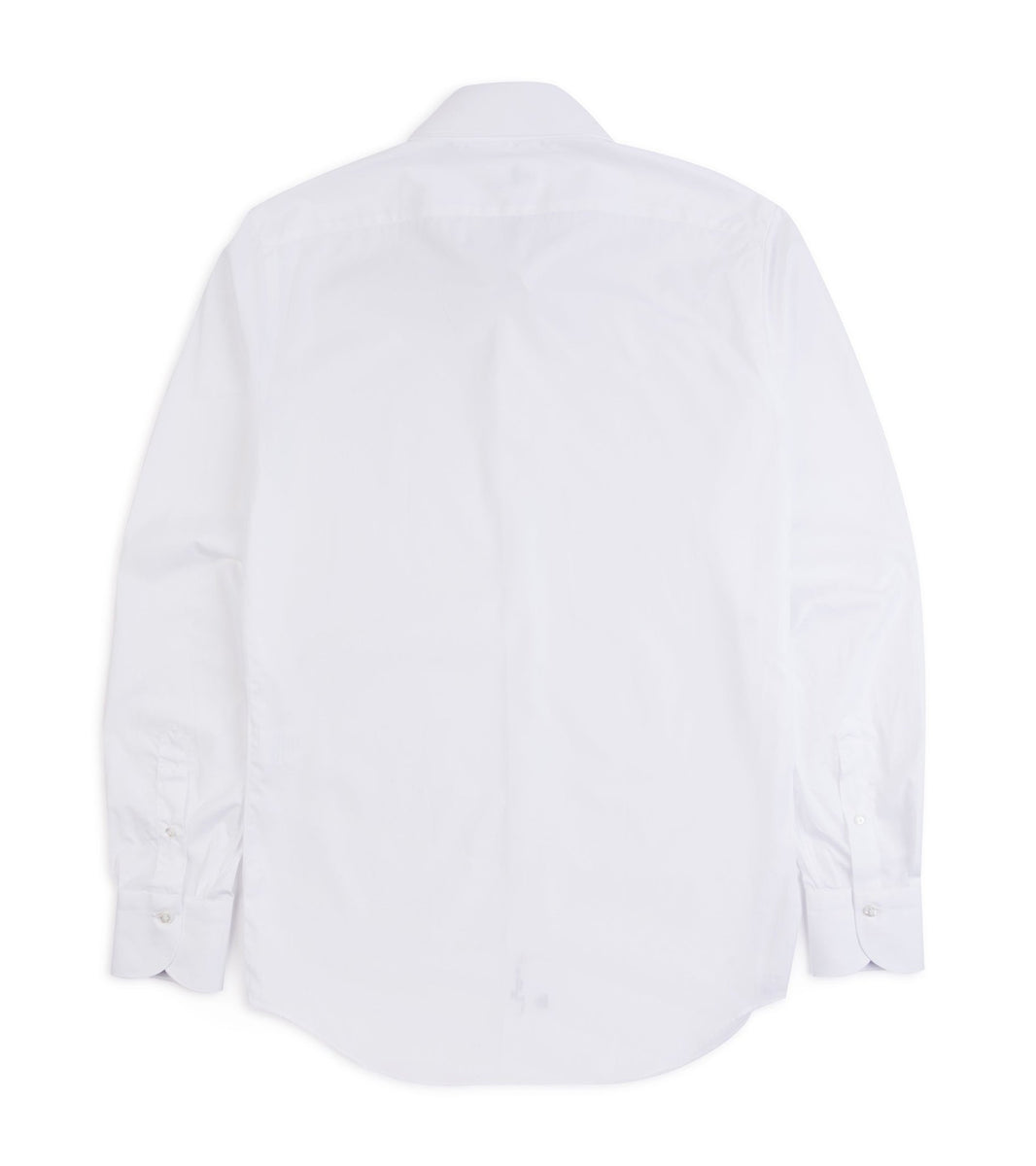 Finamore White Linen Dress Shirt