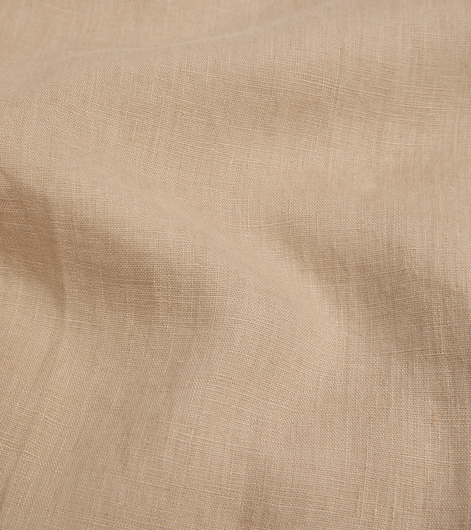 Incotex Linen Pleated Shorts: Tan - Trunk Clothiers