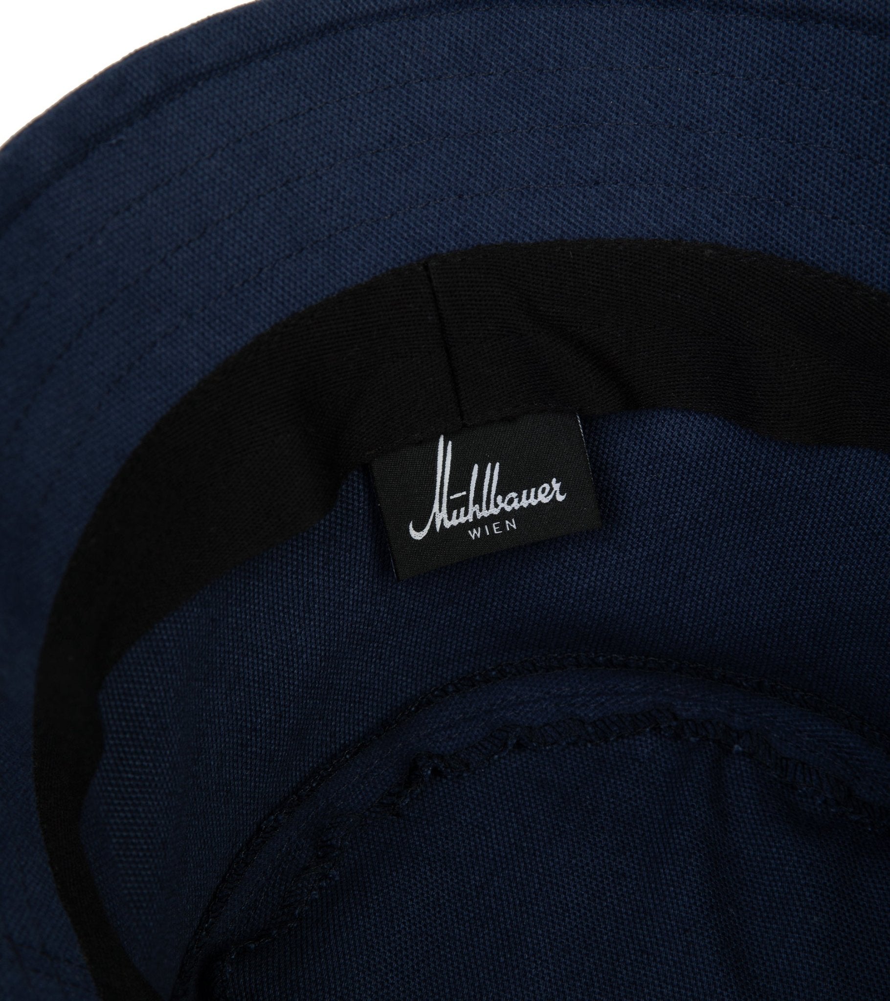 Mühlbauer Cotton Bucket Hat: Navy - Trunk Clothiers