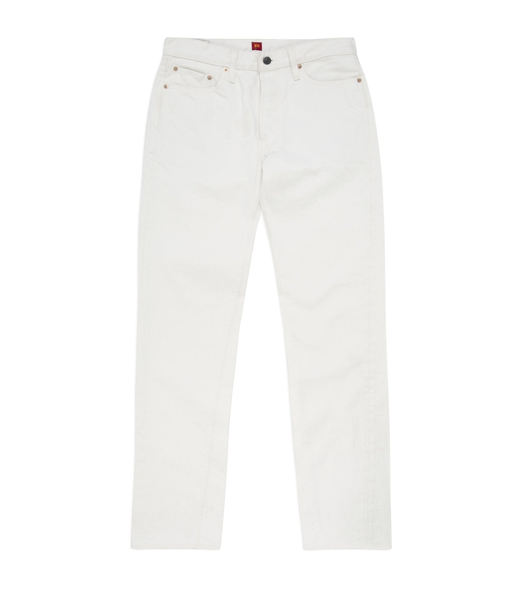 Resolute 710 Denim Jeans: White - Trunk Clothiers
