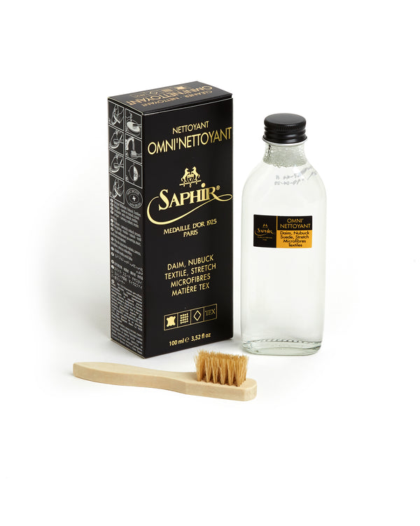 Saphir Omni Nettoyant Suede Cleaning Shampoo Trunk Clothiers