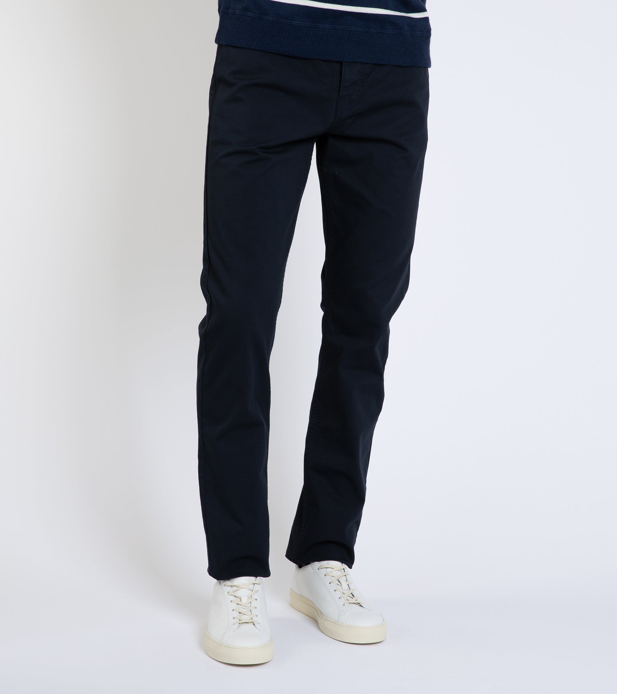 Trunk Duke Cotton 5 Pocket Trousers: Navy