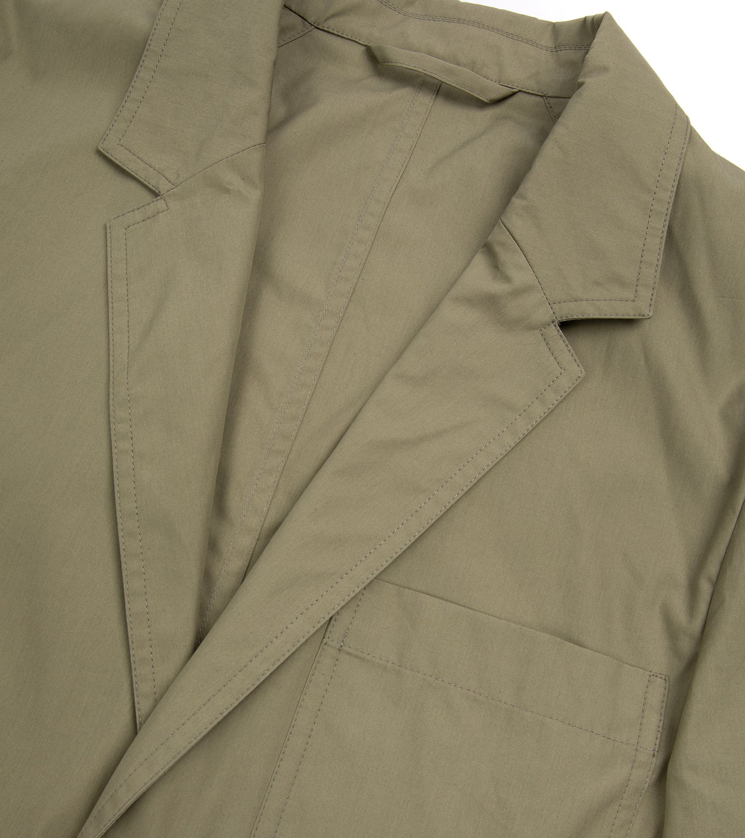 Trunk Ebury Cotton Ventile Blazer: Olive