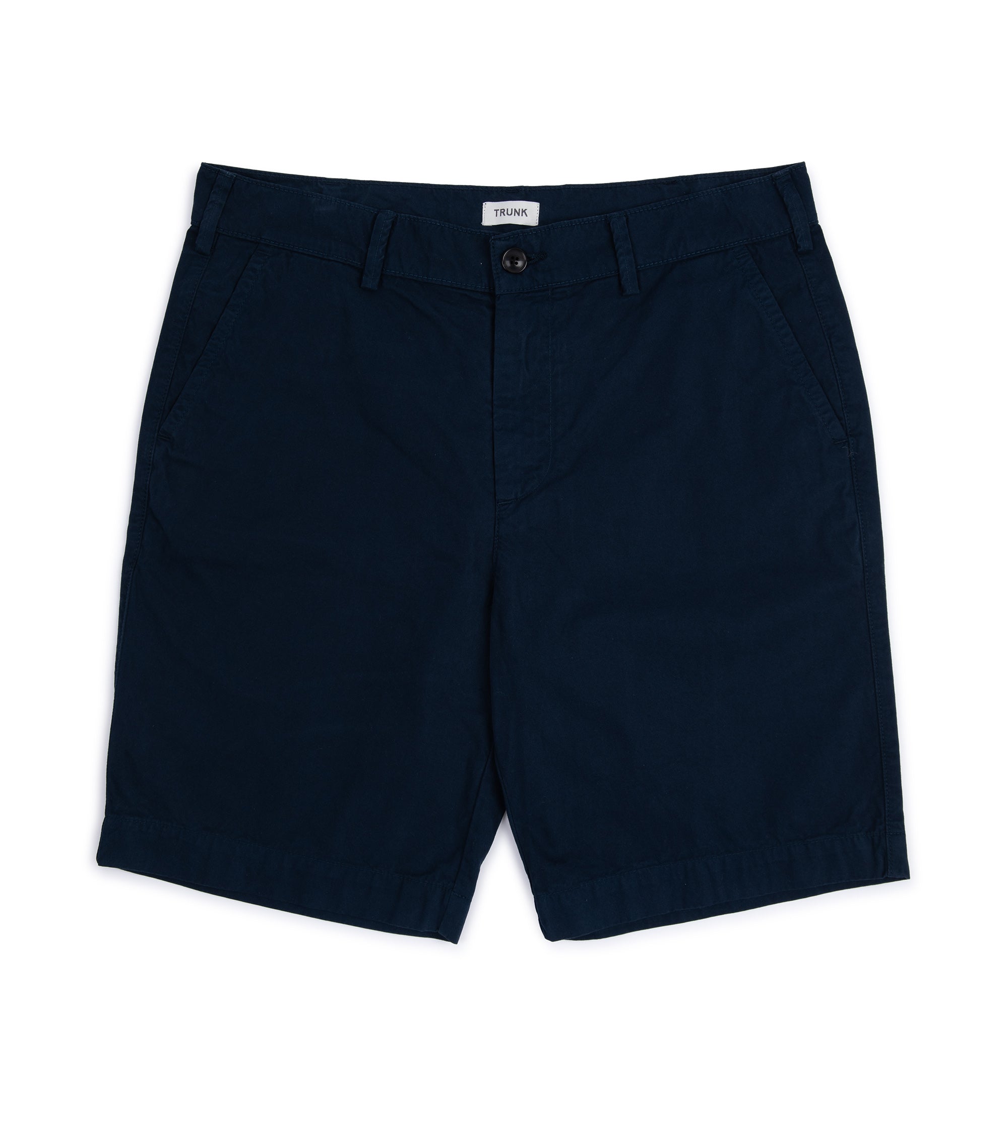 Trunk Hyde Garment Dyed Cotton Shorts: Navy