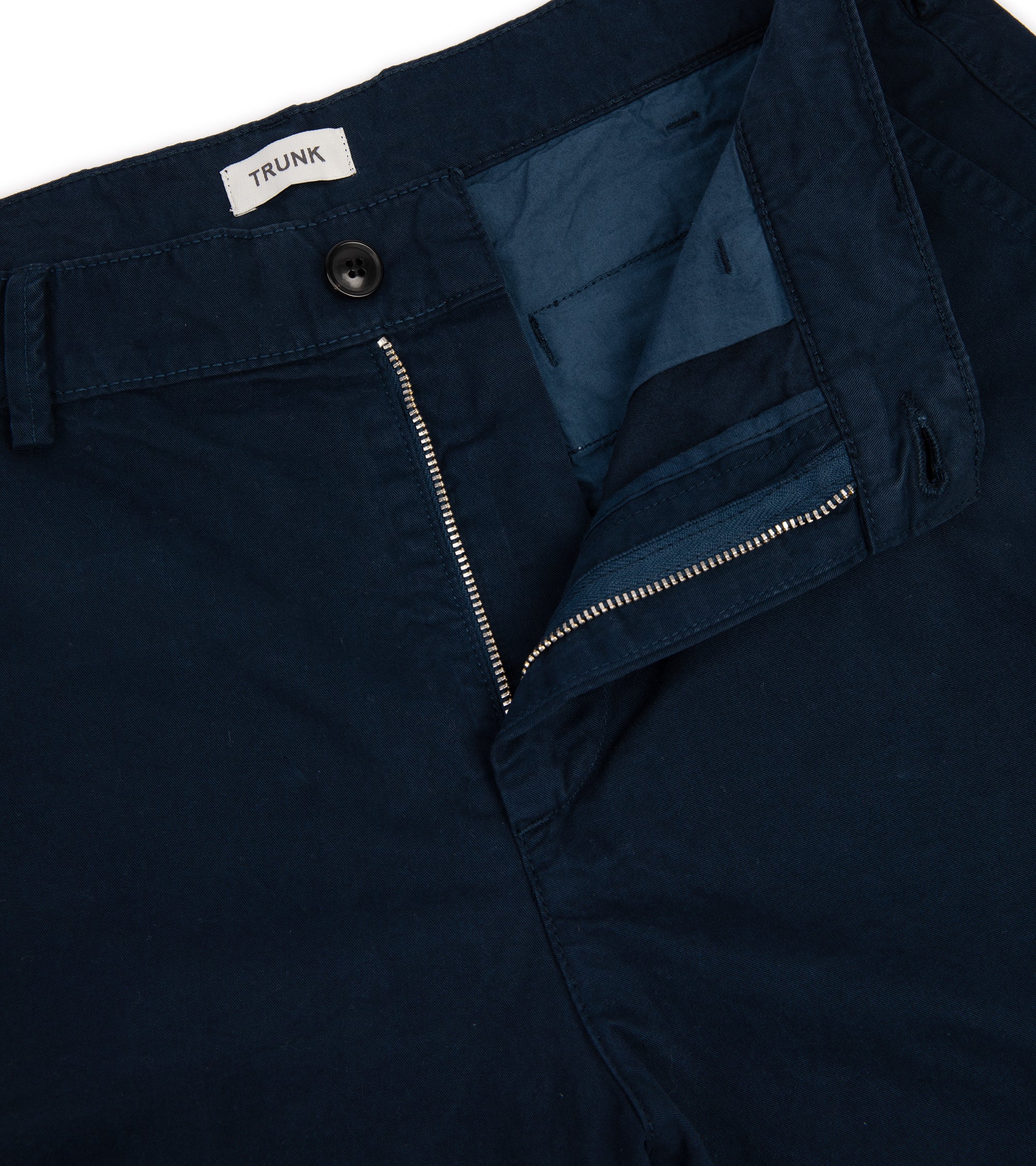 Trunk Hyde Garment Dyed Cotton Shorts: Navy
