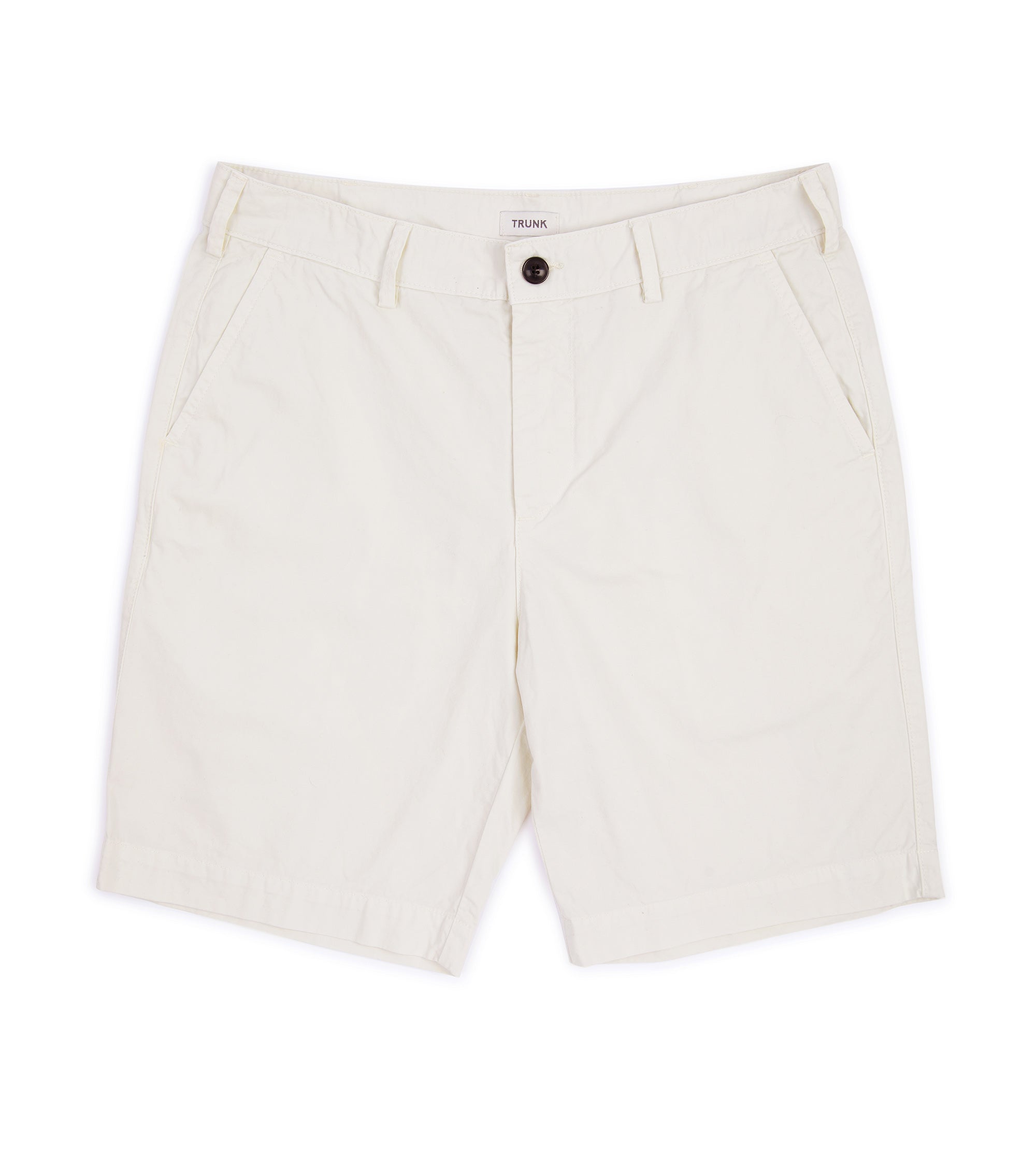 Trunk Hyde Garment Dyed Cotton Shorts: Off White