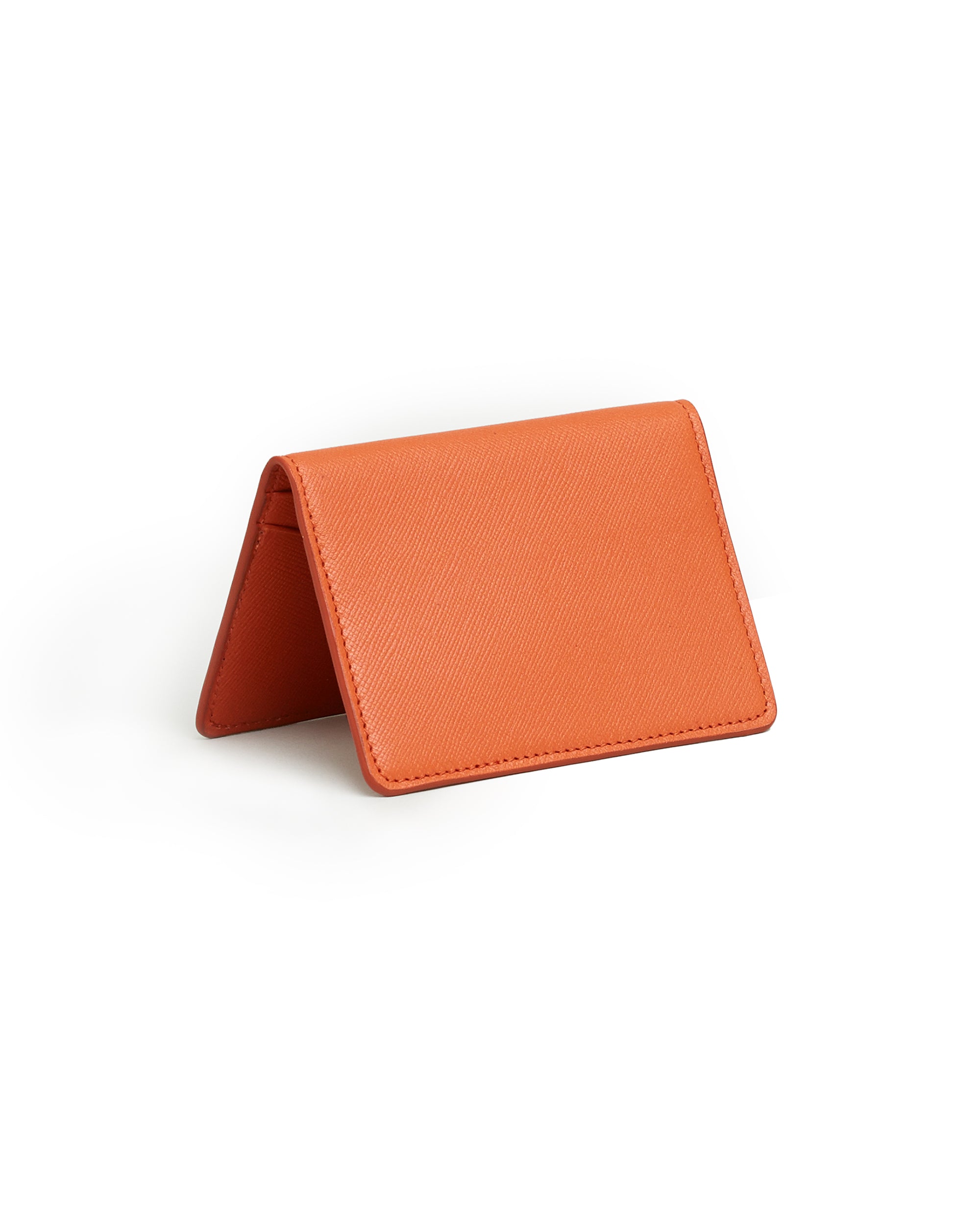 Trunk Folded Card Case: Burnt Orange - Trunk Clothiers
