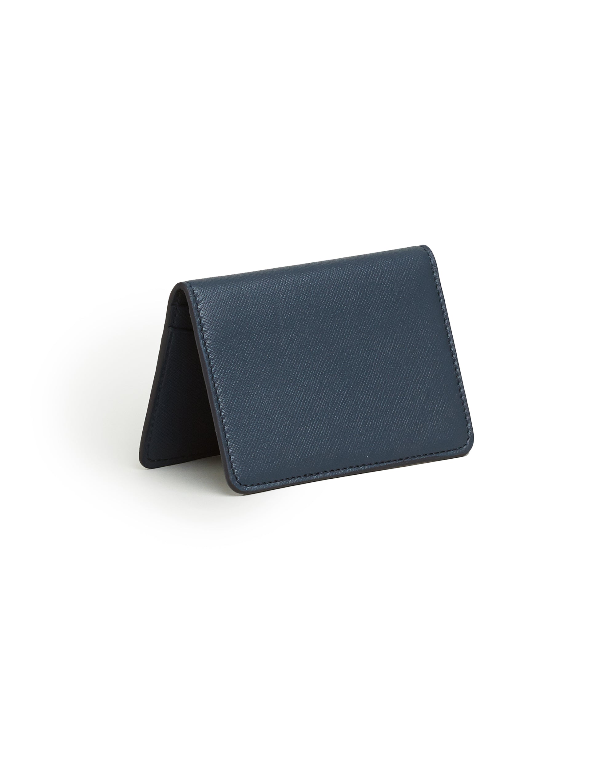 Trunk Folded Card Case: Dark Blue - Trunk Clothiers